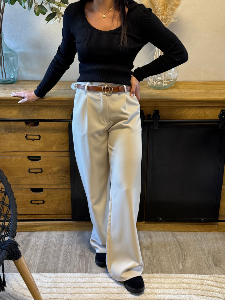 Pantalon Berlioz beige