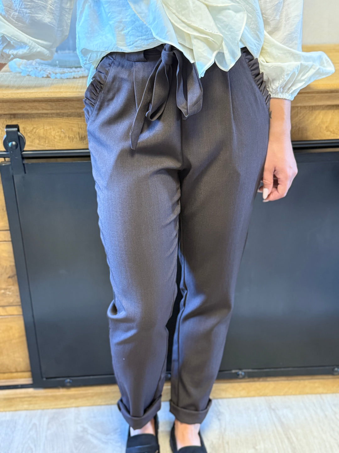 Pantalon Joule chocolat