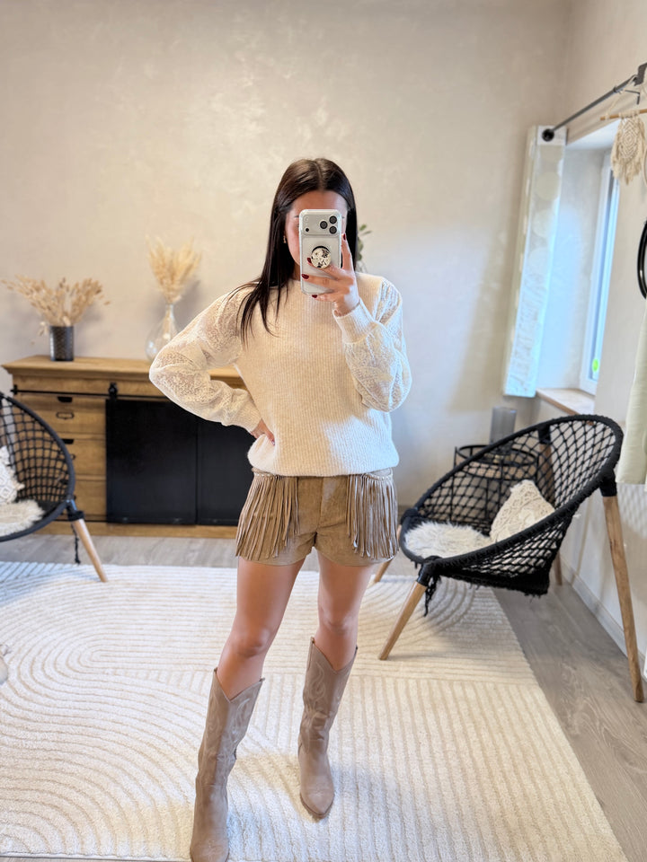 Short à franges Mariah