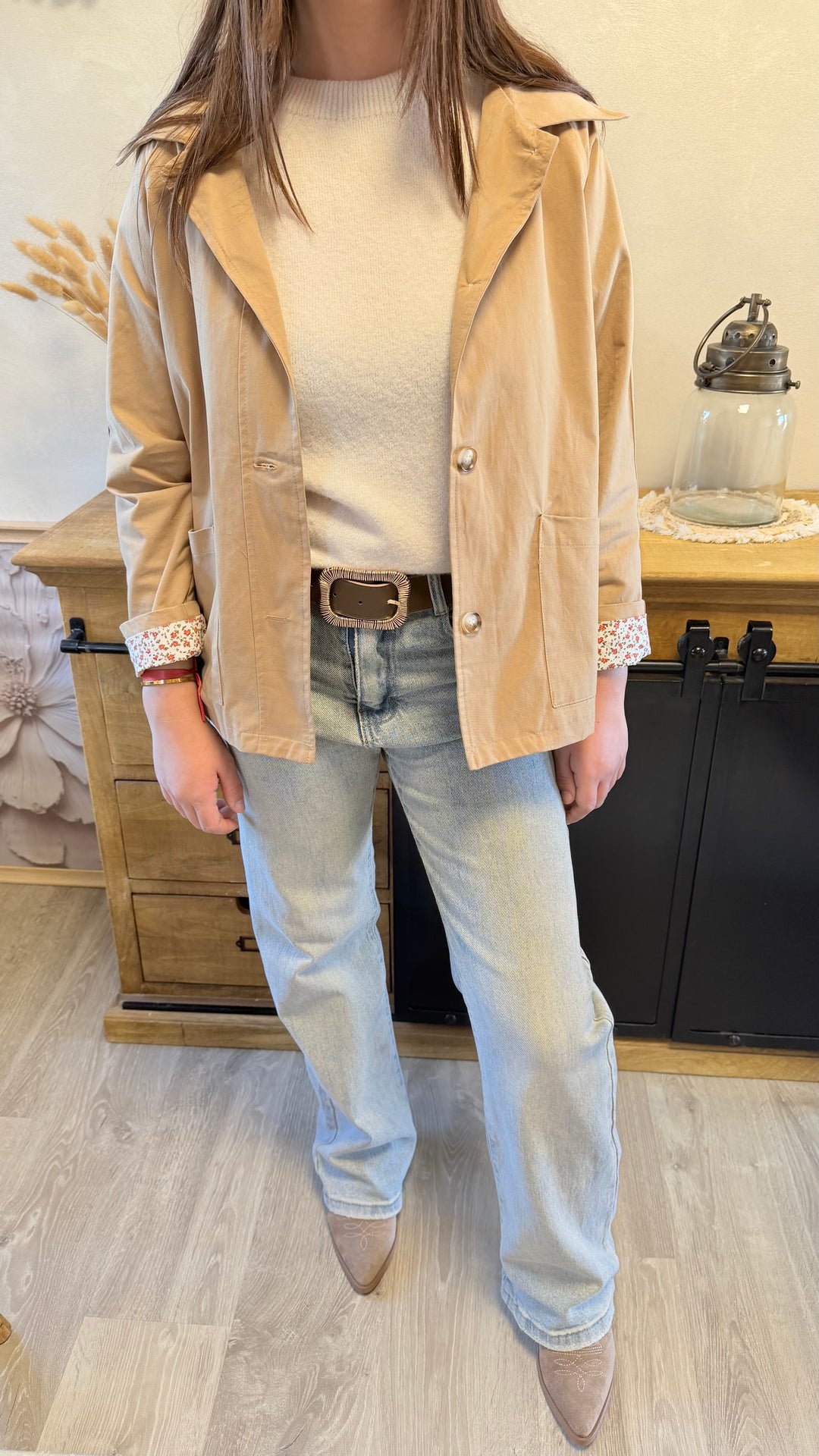 Trench Faustin beige