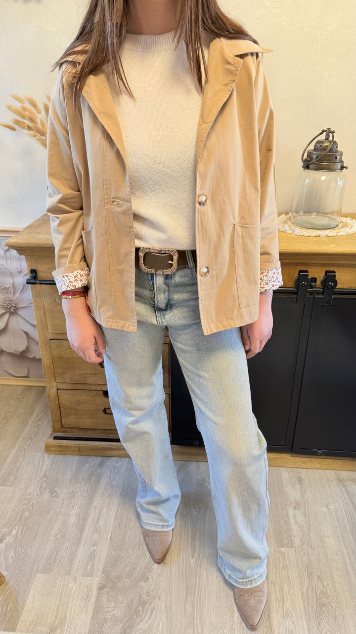 Trench Faustin beige