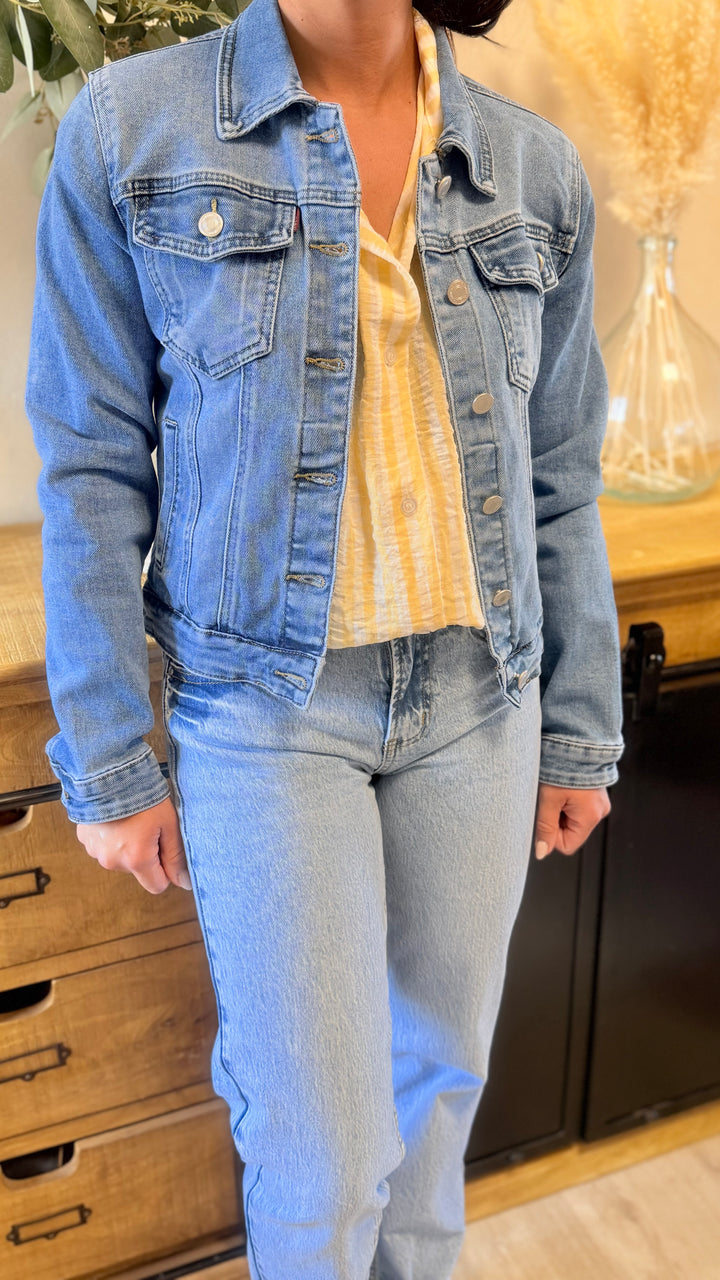 Veste en jean Gloria