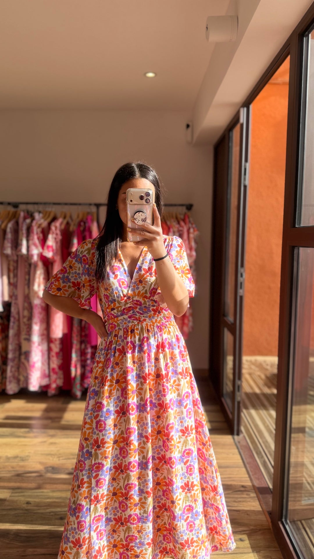Robe longue Malo CURVY (PRÉCOMMANDE expédition autour du 5 mai)