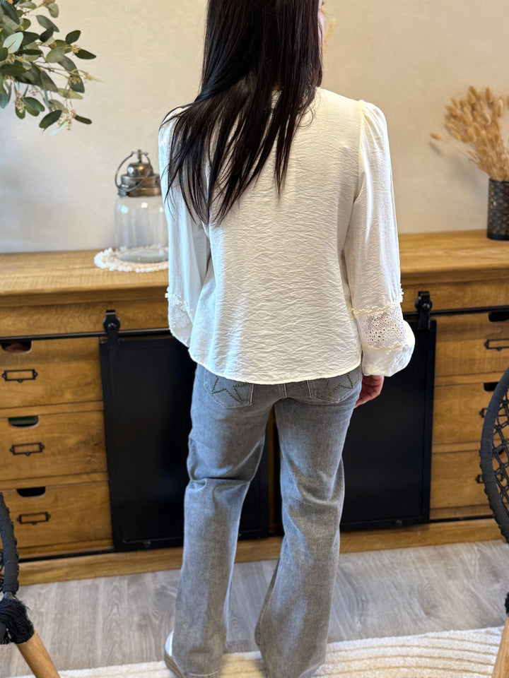 Blouse Flow écru