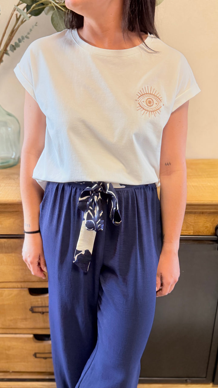 Pantalon Wilma marine