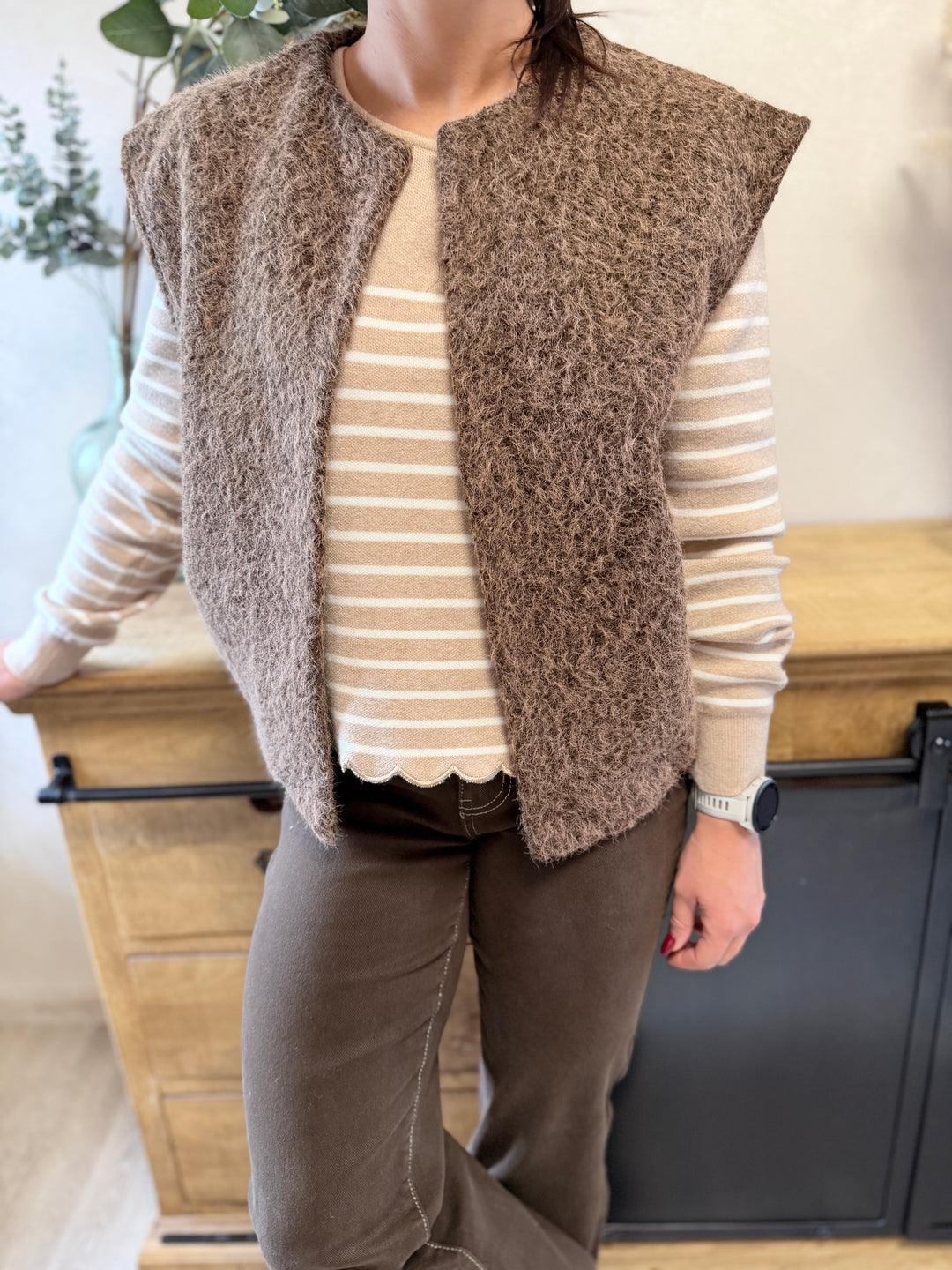 Gilet Sebby choco