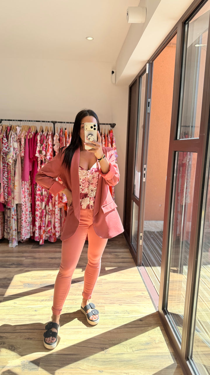 Jean Finda saumon CURVY