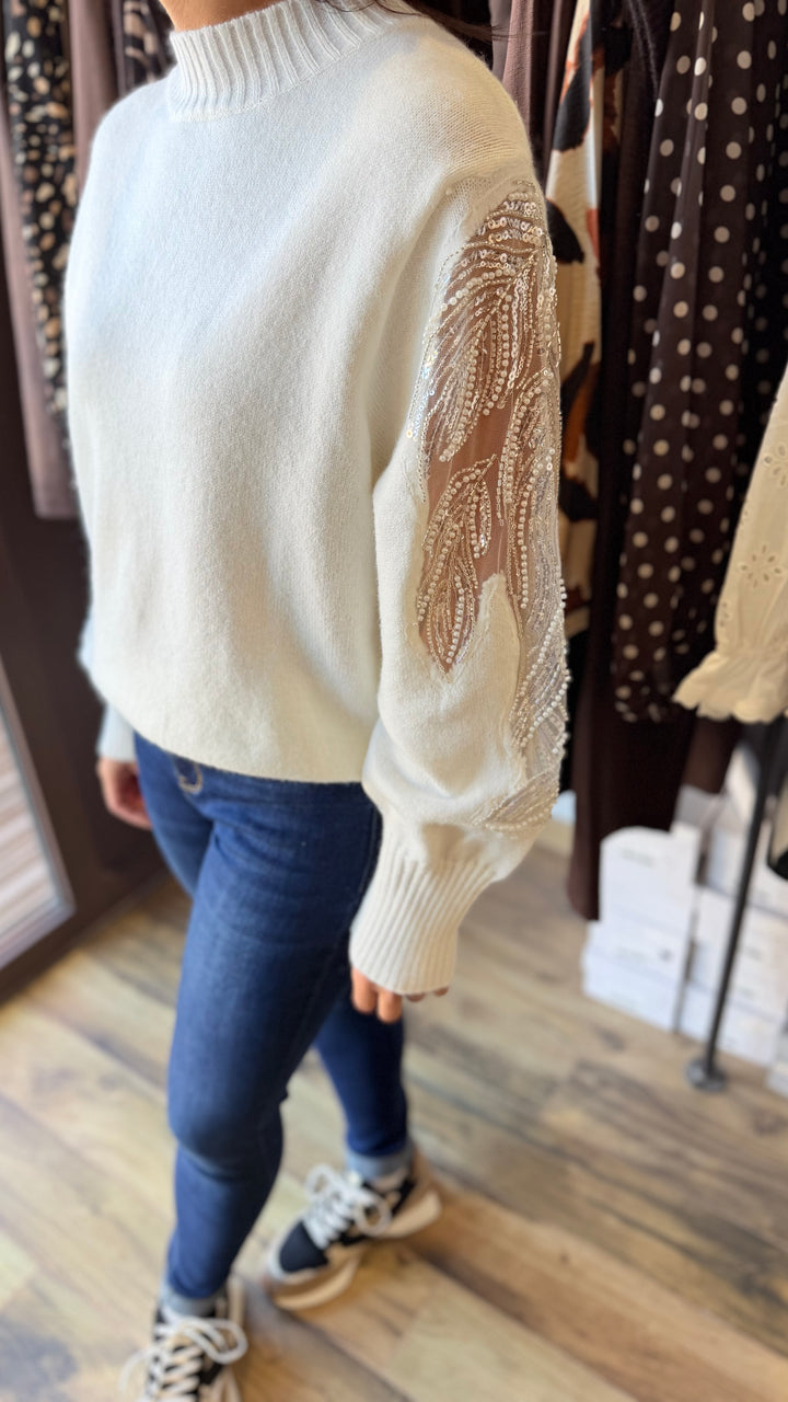 Pull Sab blanc CURVY