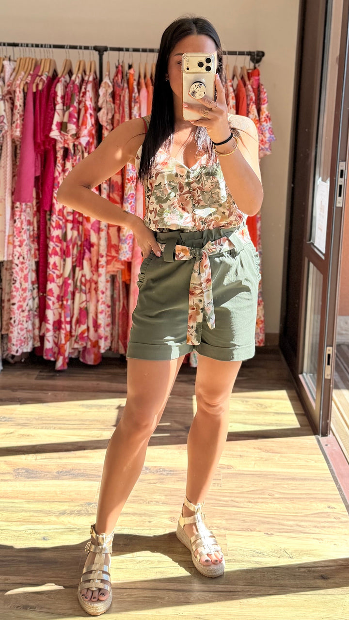Short bommy kaki CURVY