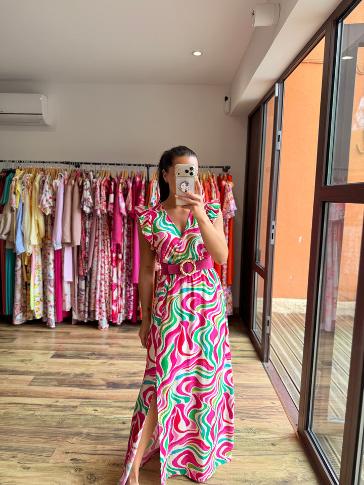 Robe longue Nico CURVY