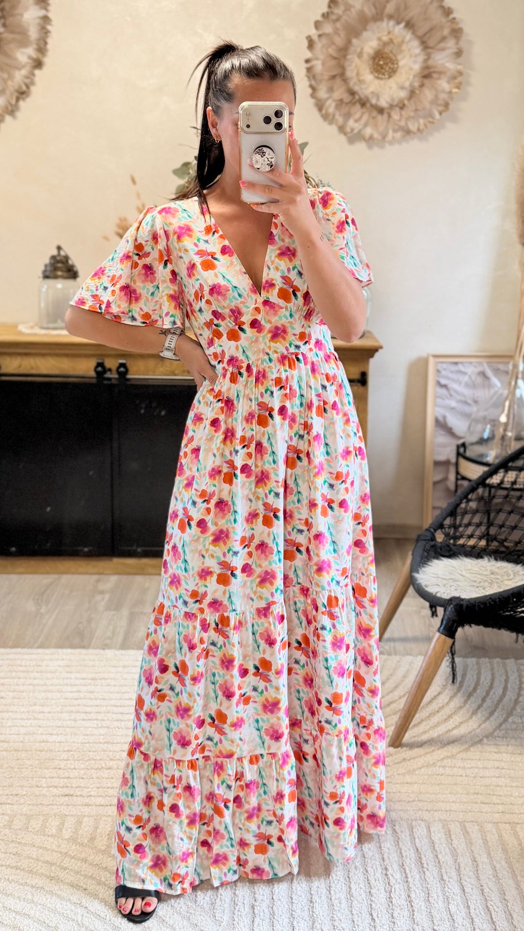 Robe longue Sid CURVY