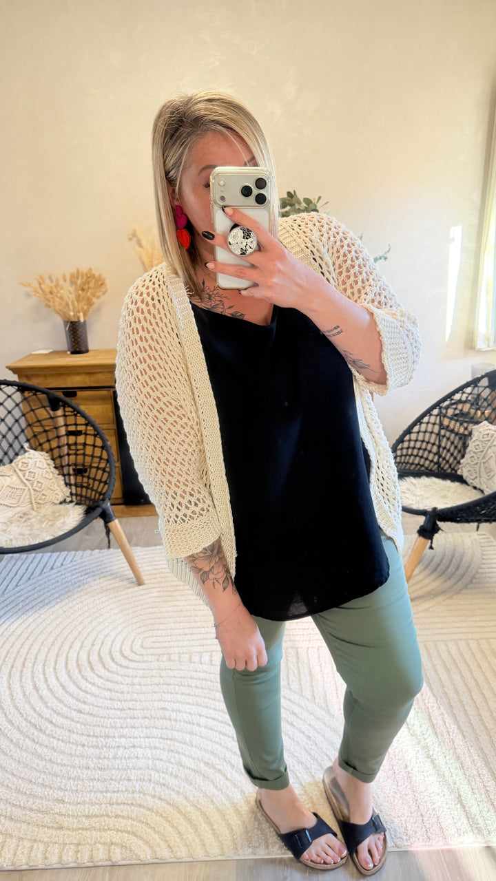 Top Soleya noir CURVY