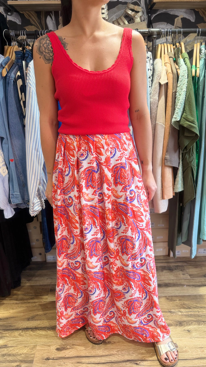 Top Molos rouge