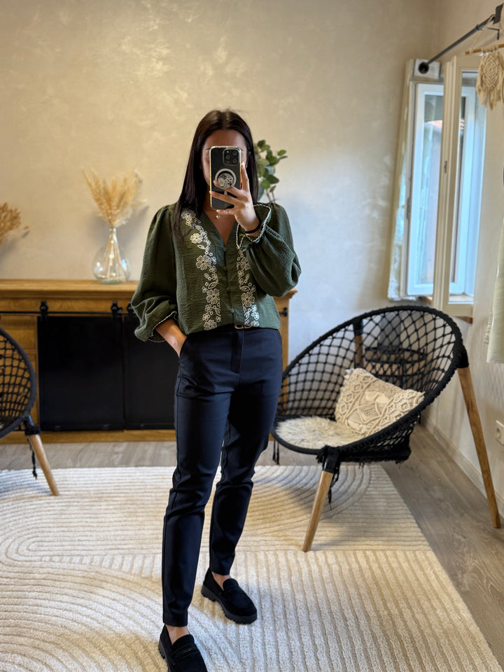 Chemise Marion kaki