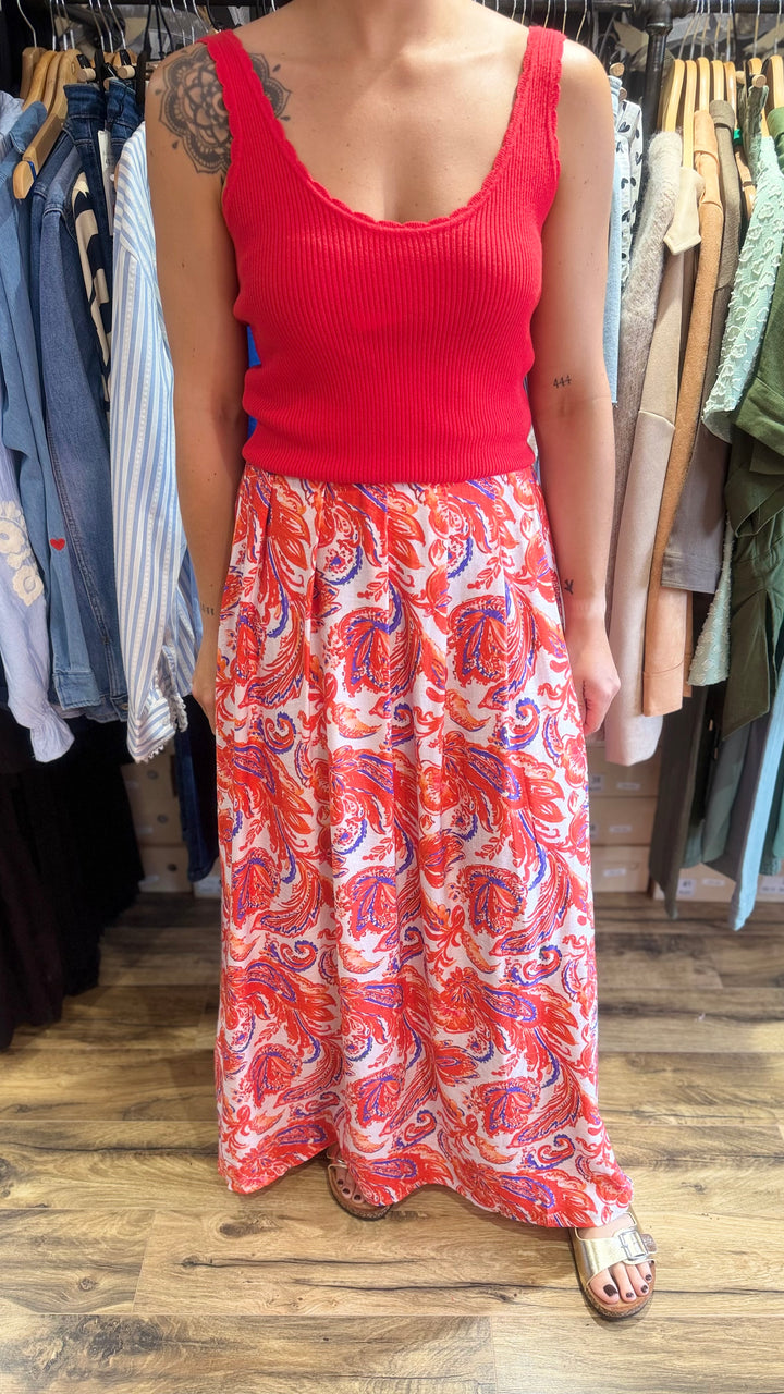 Top Molos rouge