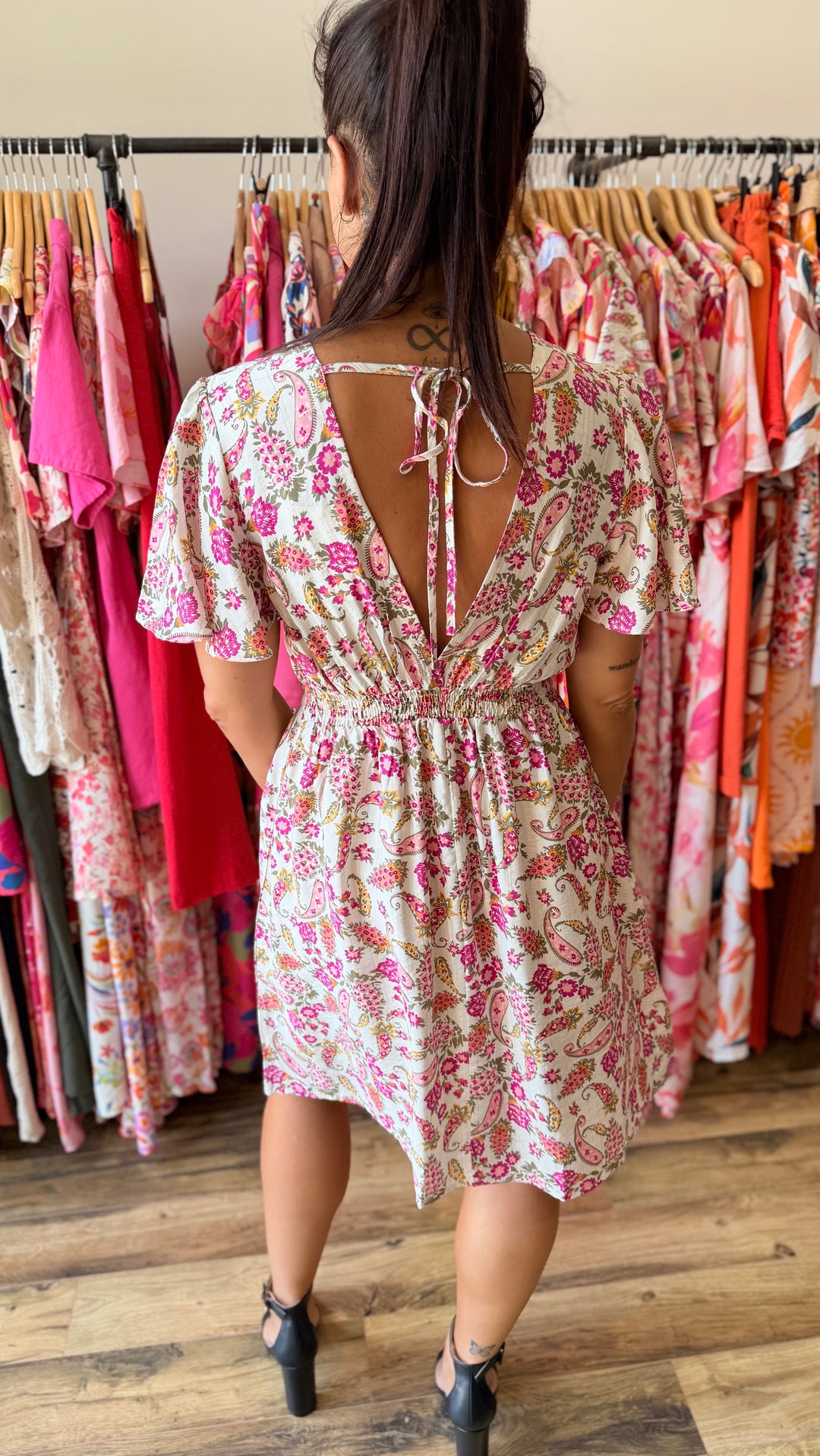 Robe courte Oxane CURVY