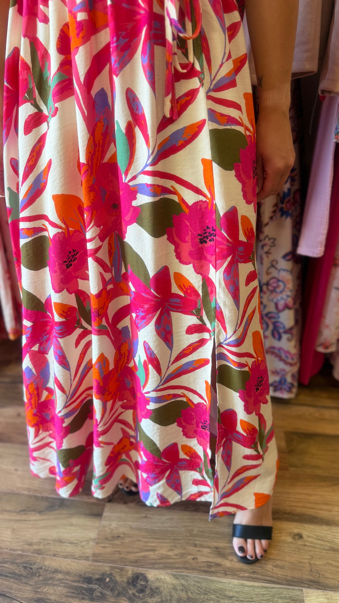 Robe longue Opale