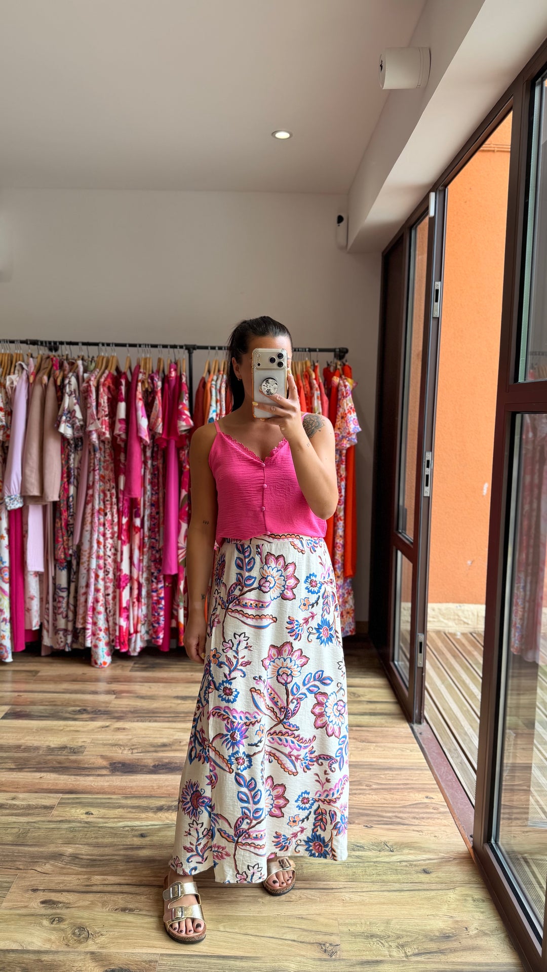 Top Hosa fuschia