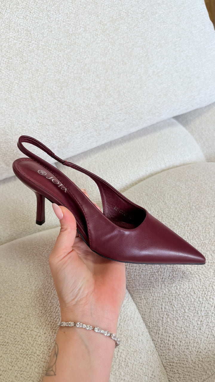 Escarpins Anaelle bordeaux