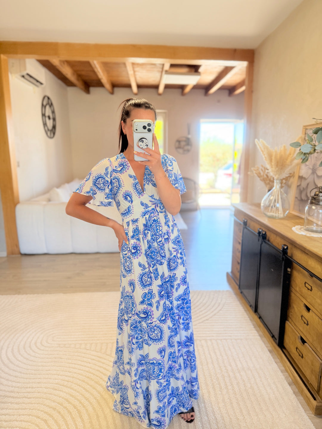 Robe longue Essa CURVY