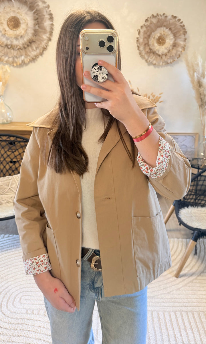 Trench Faustin beige