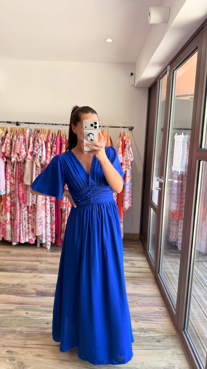 Robe longue Appo bleu roi