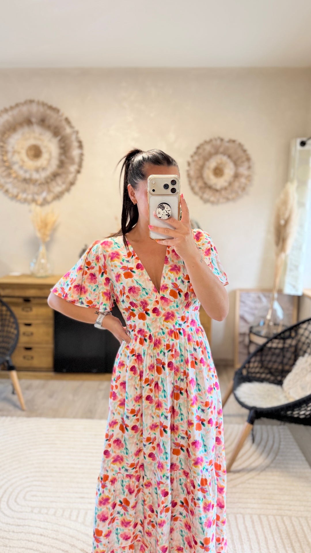 Robe longue Sid CURVY
