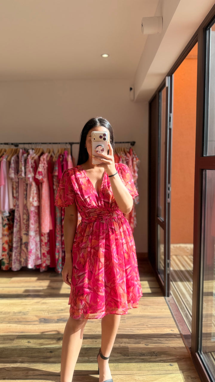 Robe courte Fyona CURVY