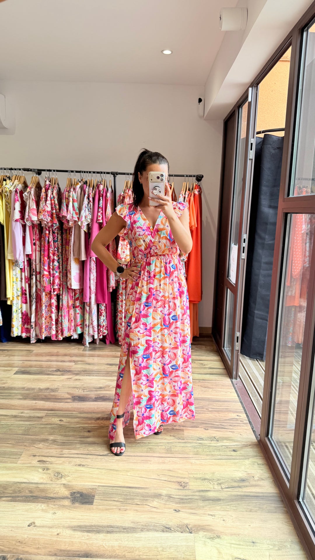 Robe longue Sandra CURVY