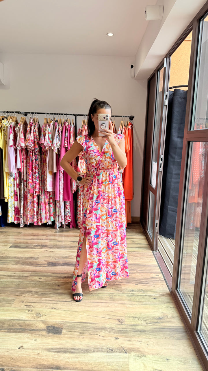 Robe longue Sandra CURVY