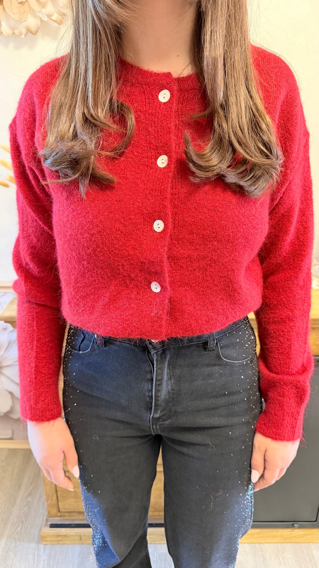 Gilet Eli rouge