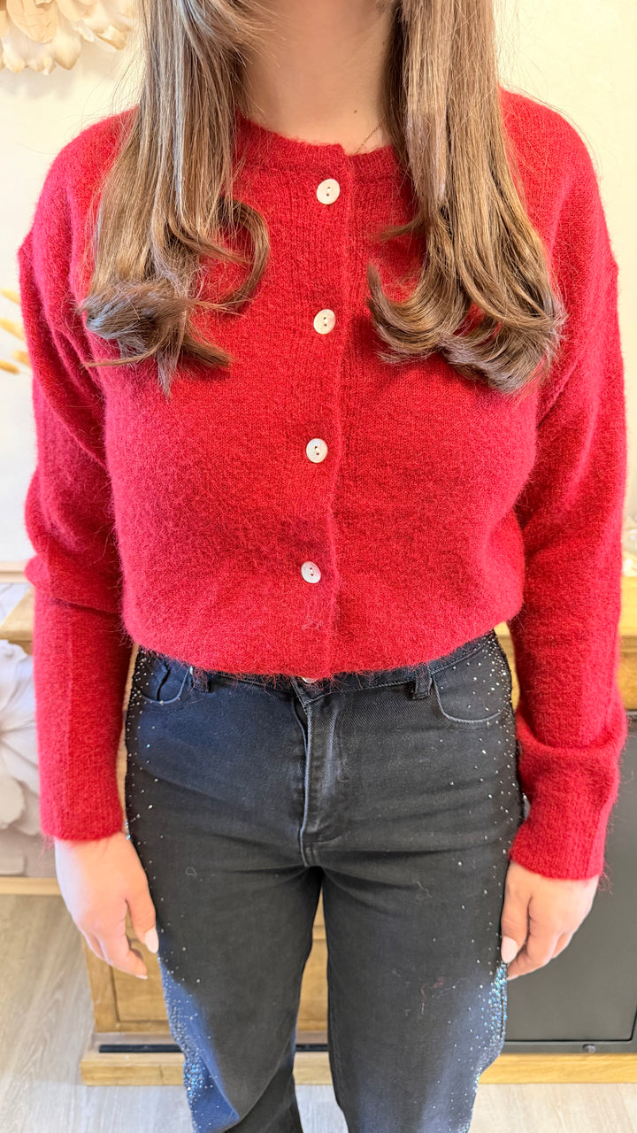 Gilet Eli rouge