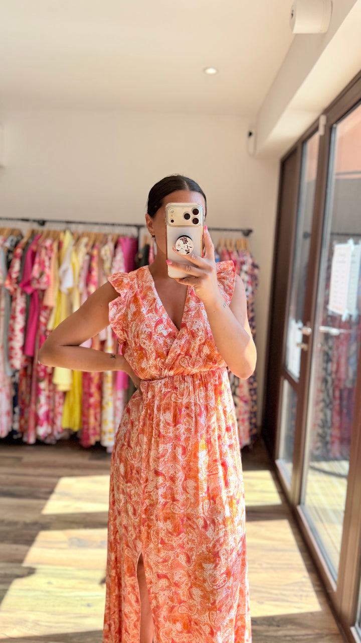 Robe longue Roman CURVY