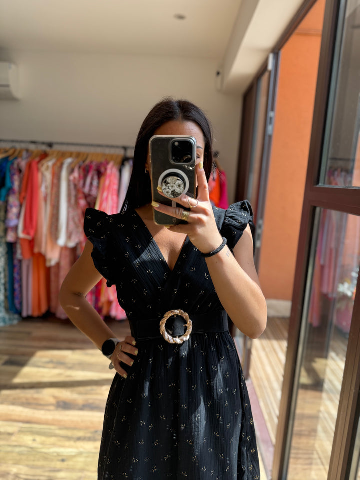 Robe Maya noir