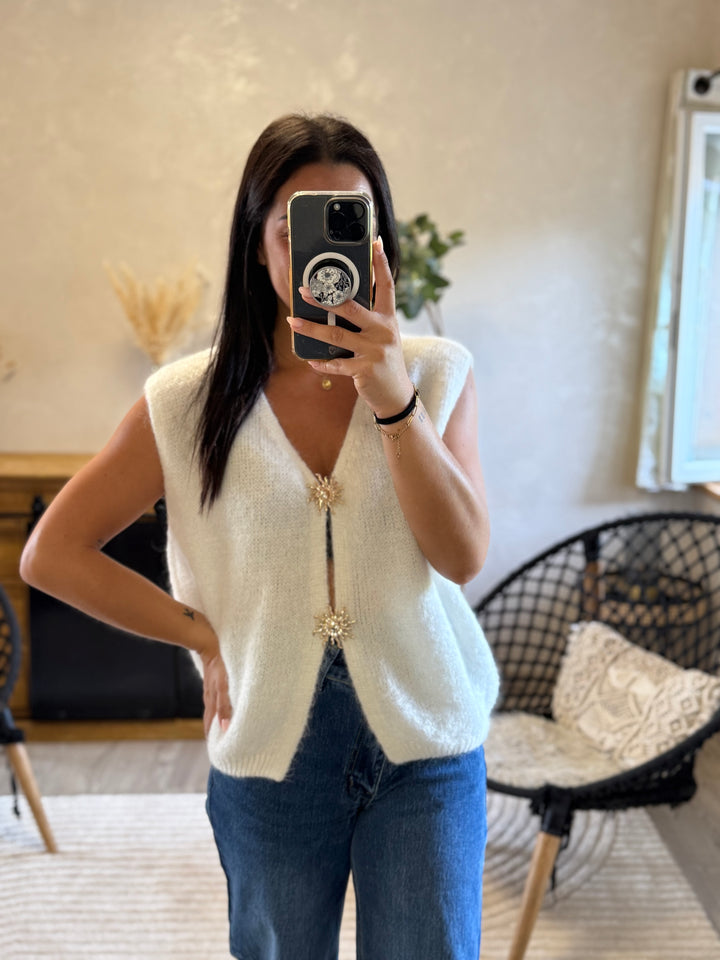 Gilet Sun blanc