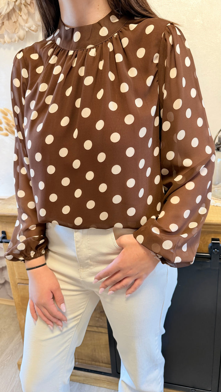 Blouse Belly Choco