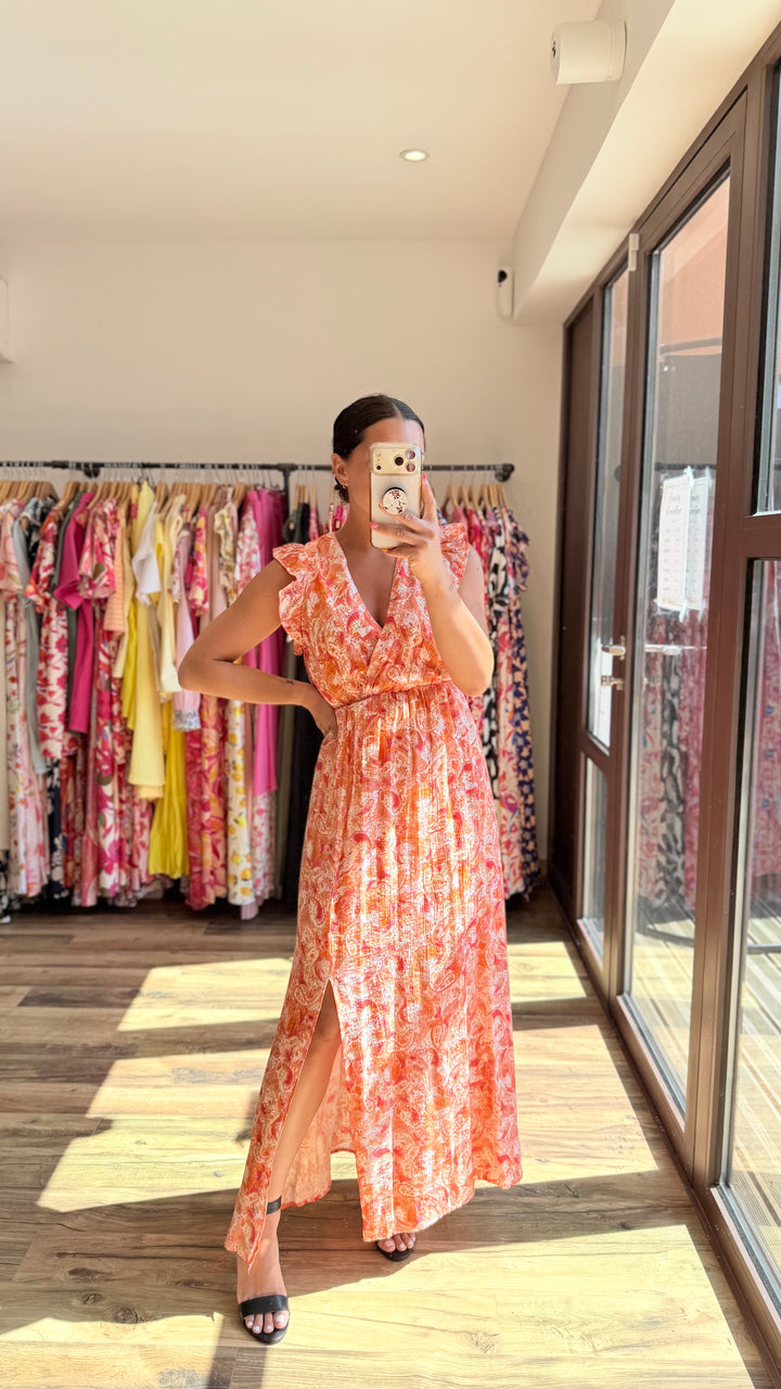 Robe longue Roman CURVY