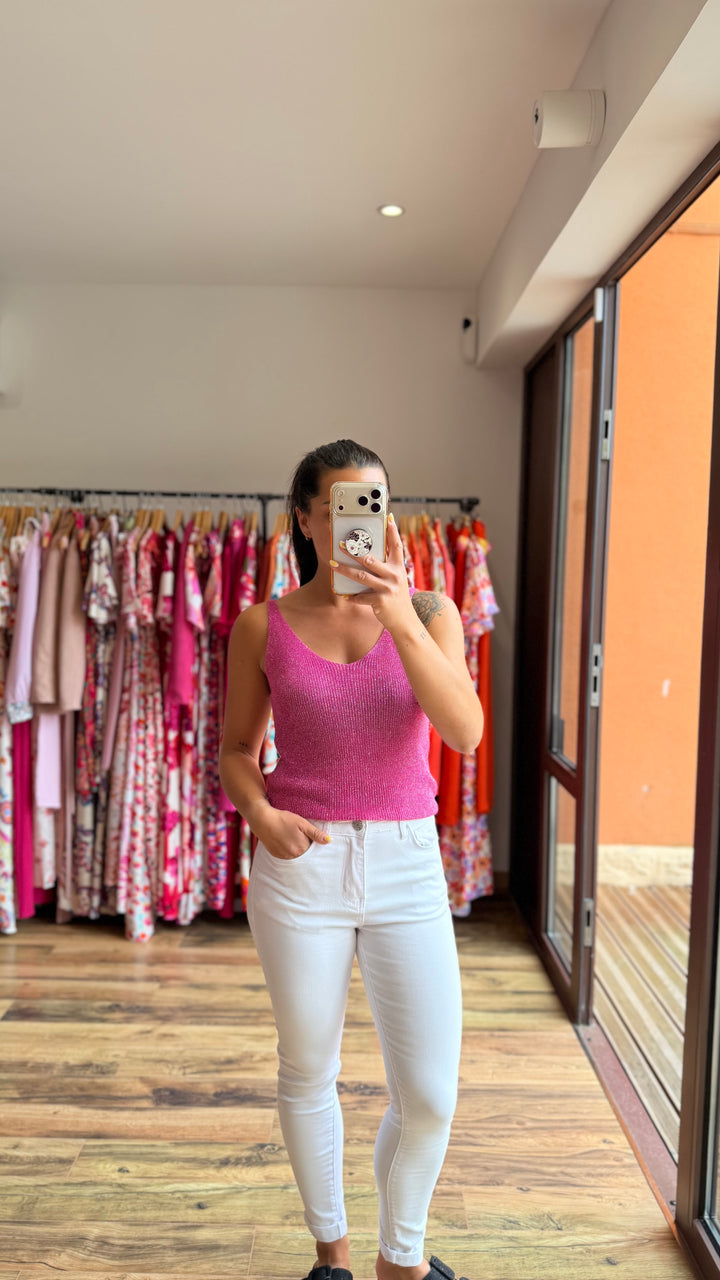Top Afida fushia CURVY