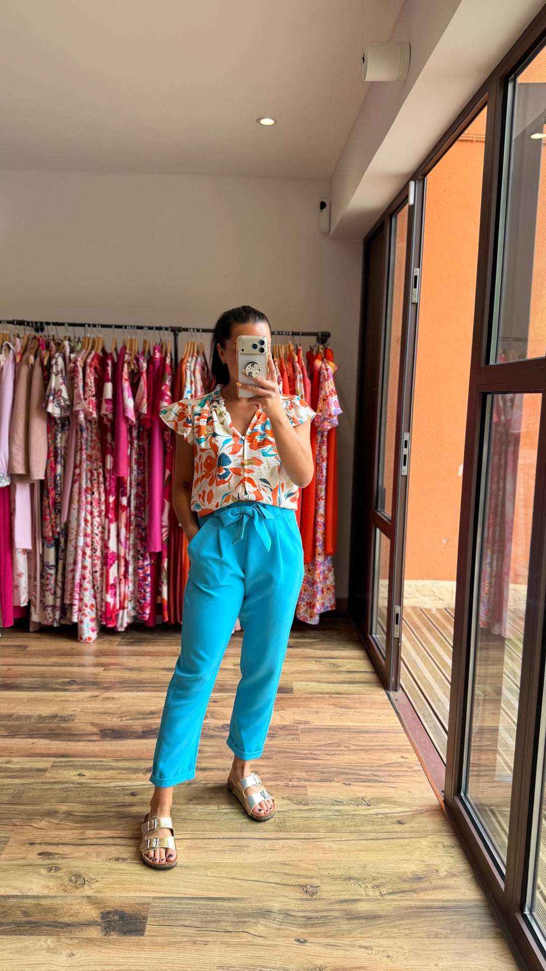 Pantalon Evy bleu