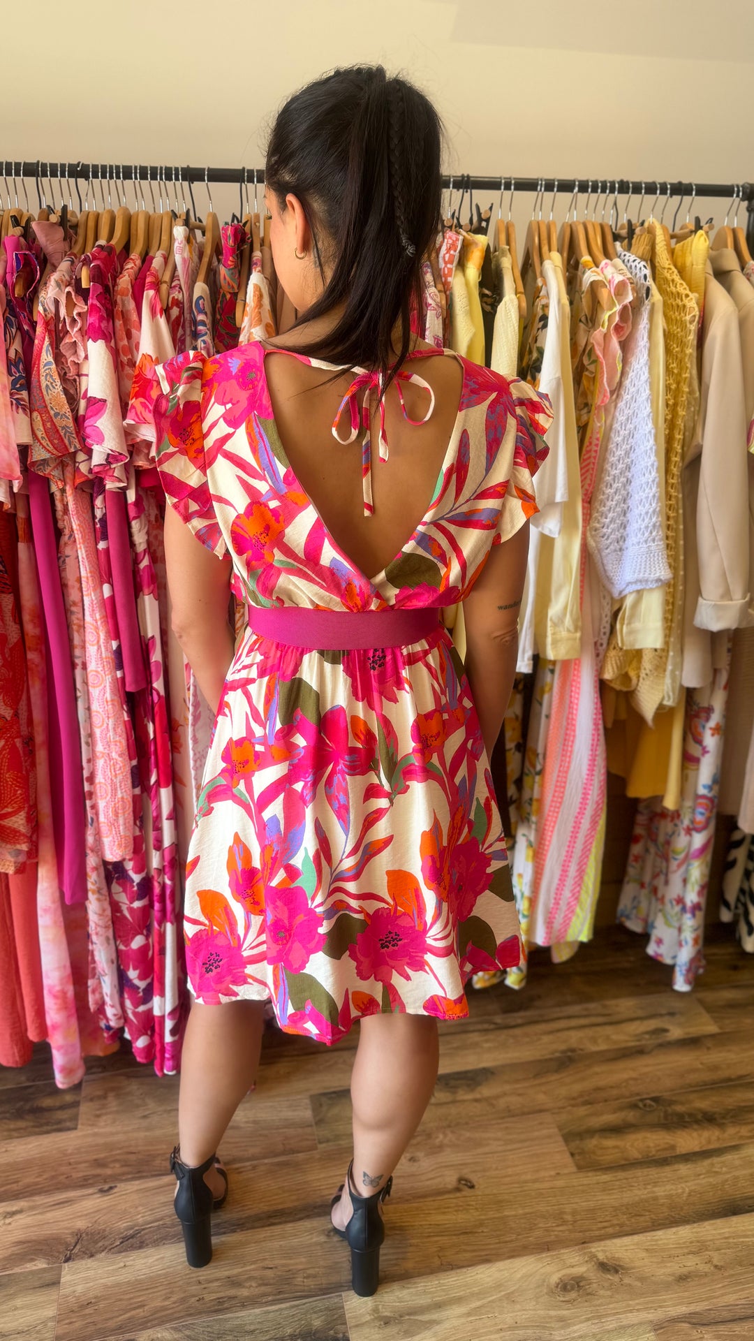 Robe courte Opale (PRÉCOMMANDE EXPÉDITION LE 27 Mai)