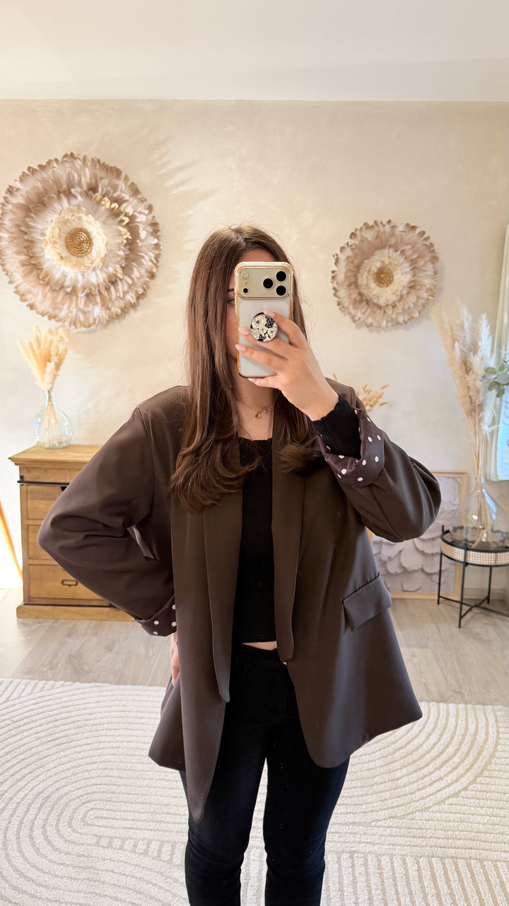 Blazer Imen chocolat