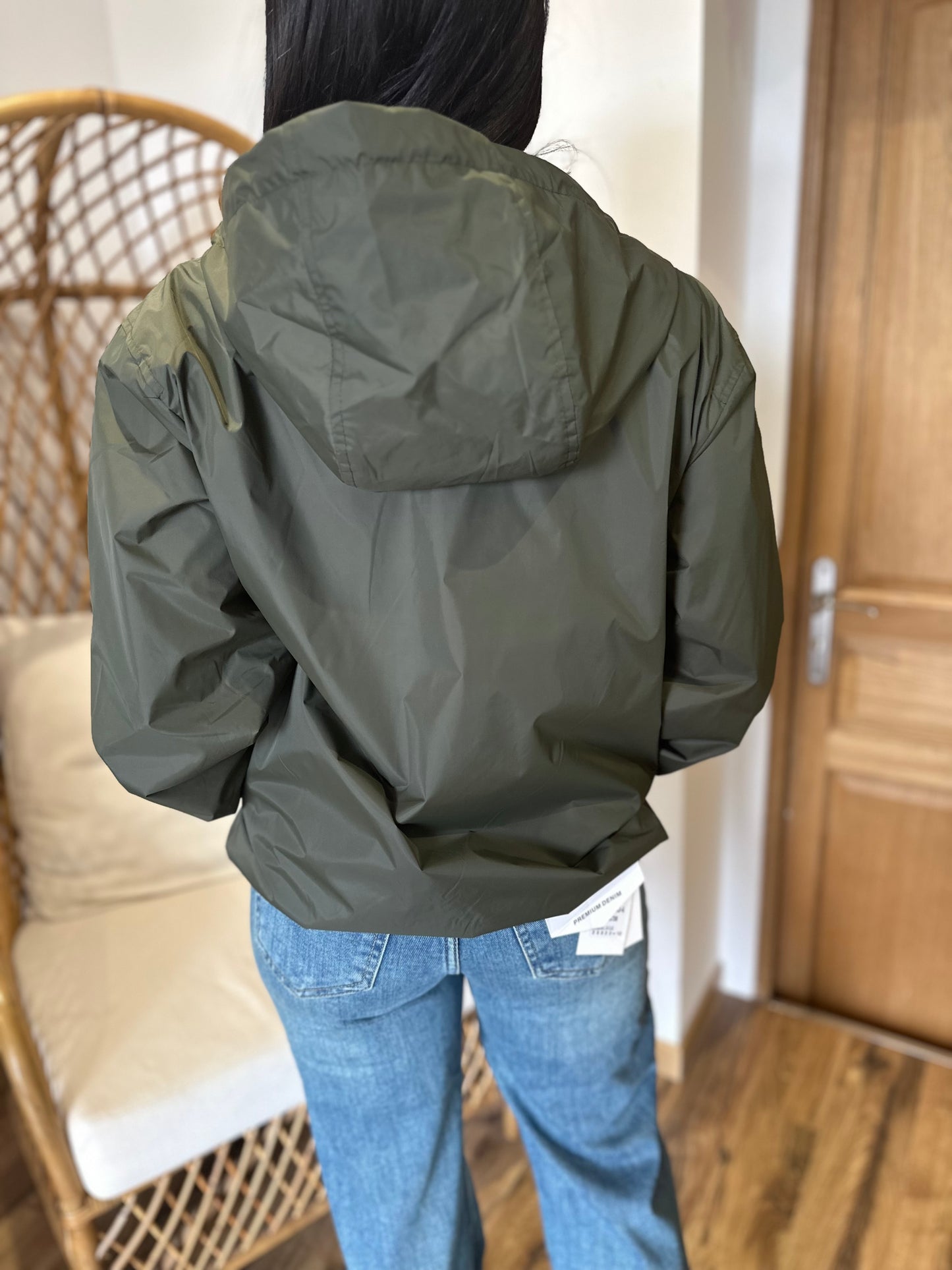 Parka June vert doré