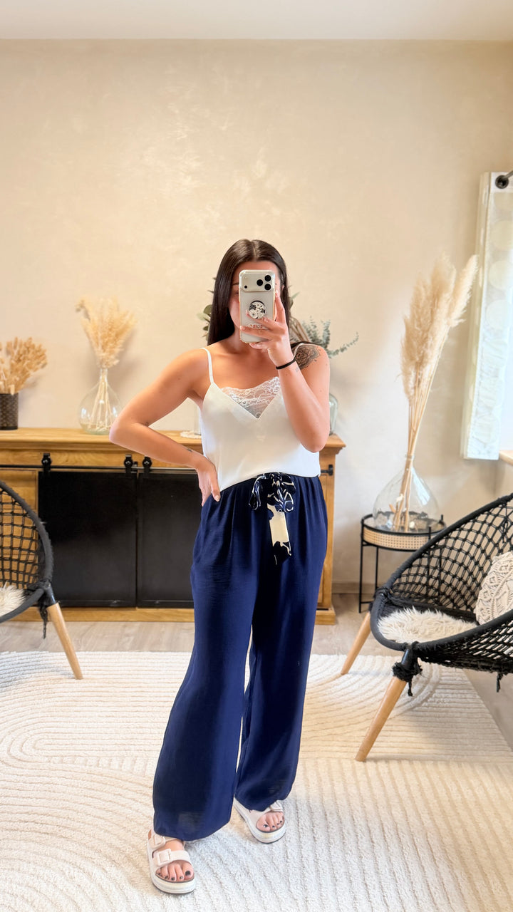 Pantalon Wilma marine