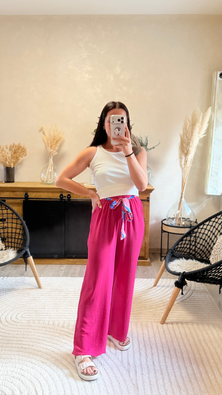Pantalon Wilma fushia