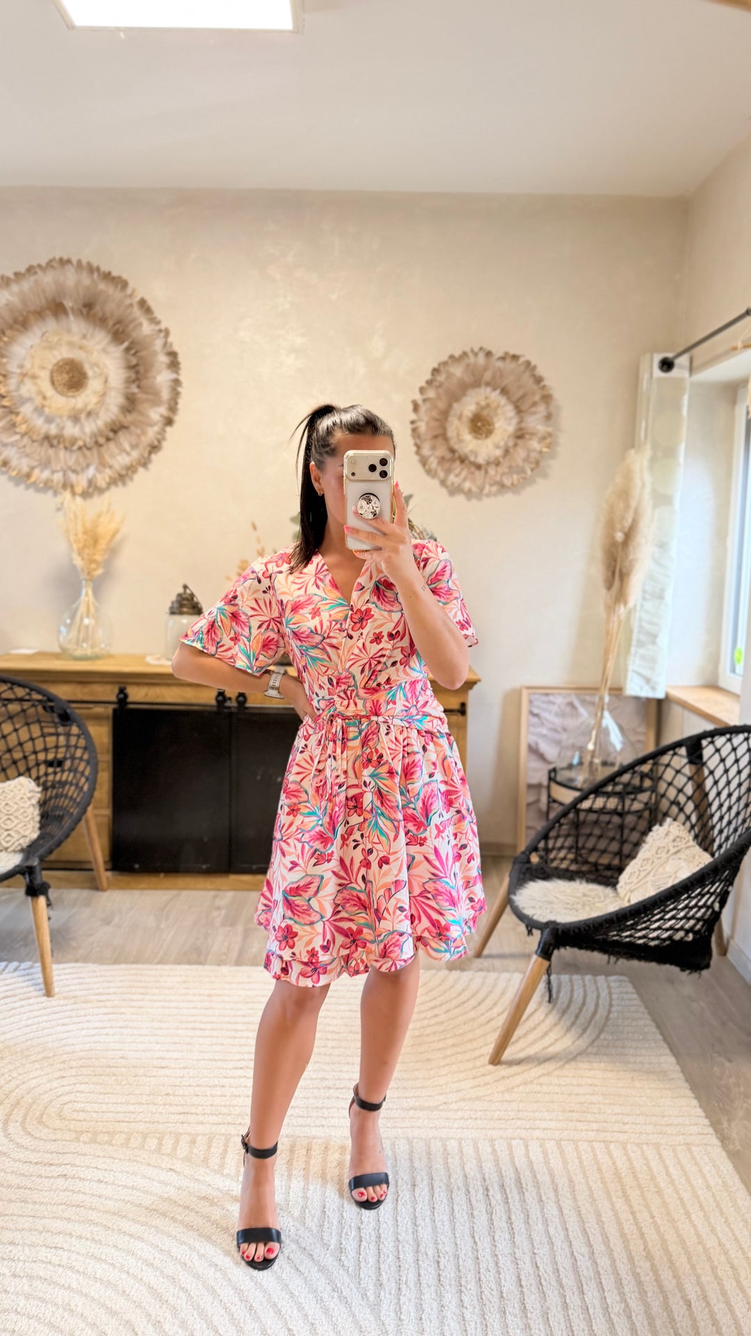 Robe courte soso CURVY