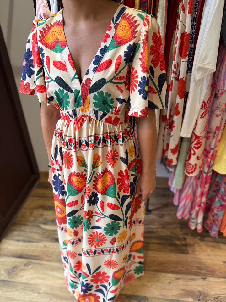 Robe longue Meira