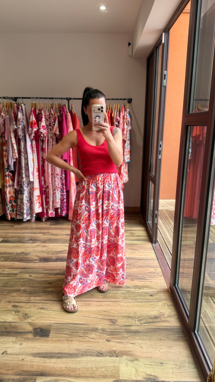 Top Molos rouge