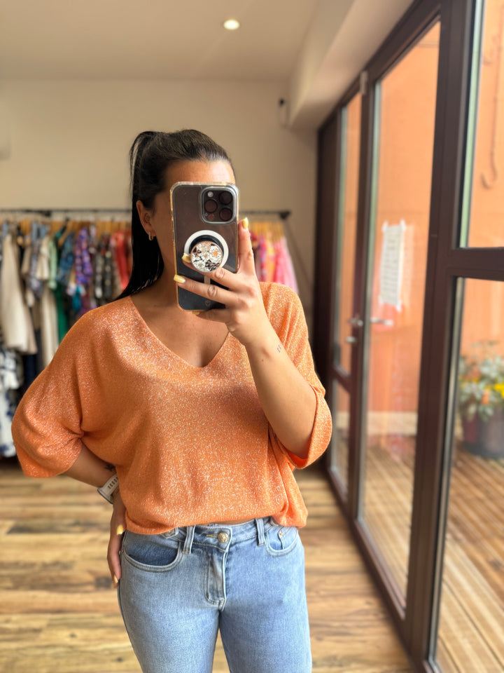 Top Janelle orange