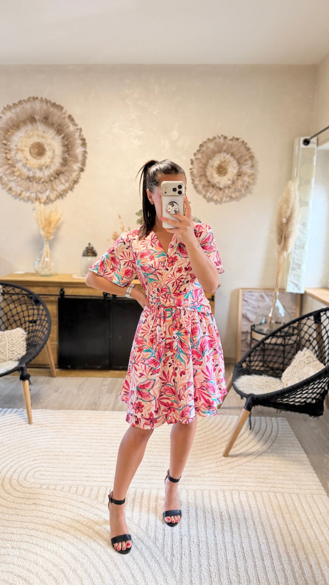 Robe courte soso CURVY