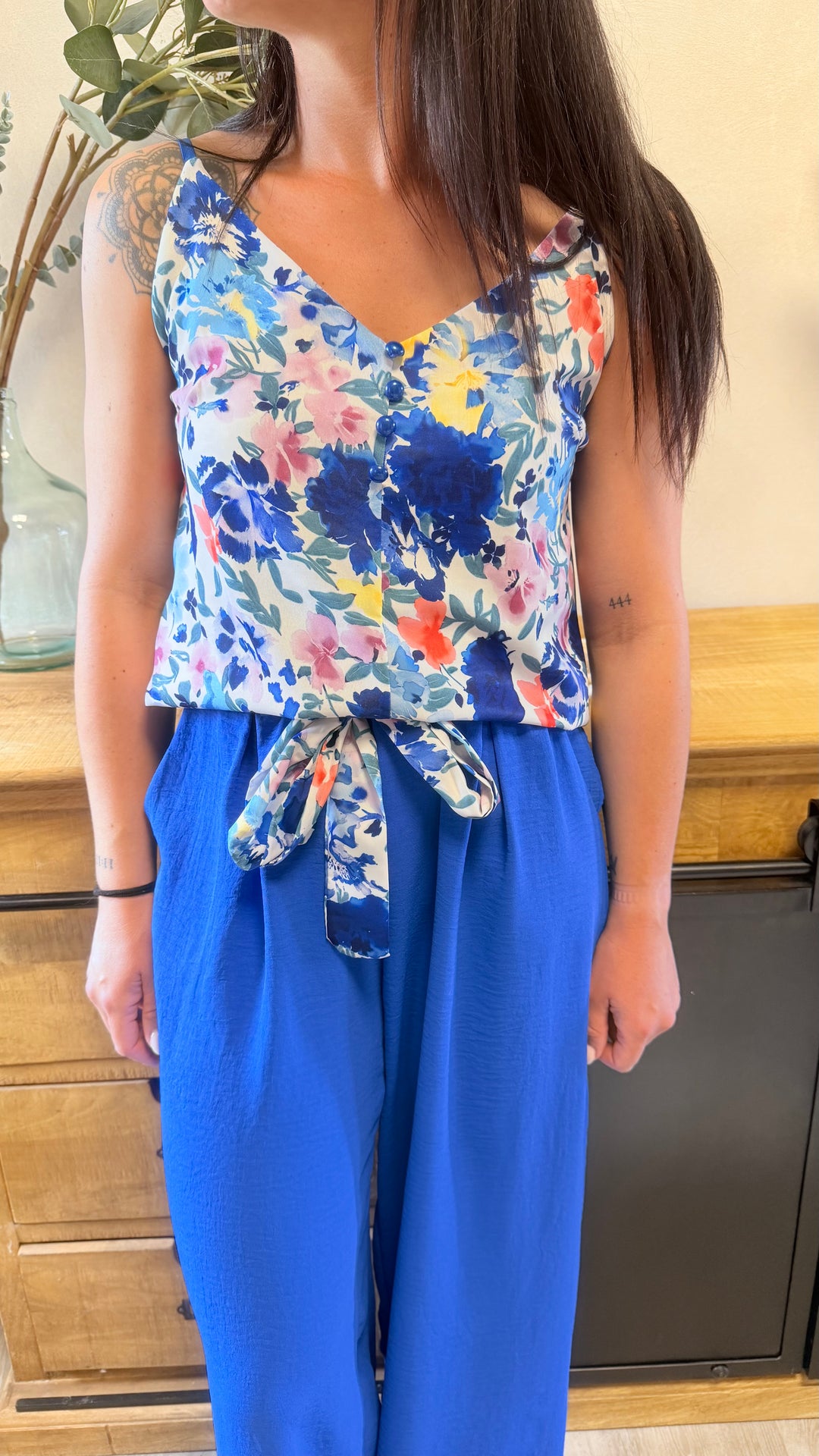 Top Hugo bleu CURVY